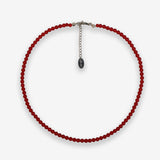 Red Mano Dot Necklace