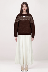 SNOWY SOFT LOVELY SWEATER