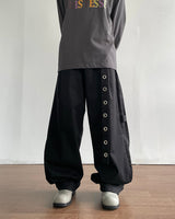 アイレットスナップカーブパンツ