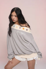 eat me plz* button-down shoulder-length warm long-sleeve hoodie for autumn and winter