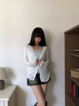 Kuji Tencel Long Cardigan