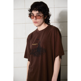 DIVING T SHIRT / BROWN
