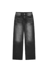 bk pt denim pants (black)