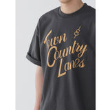 オーバフィットカントリーハイデンシティハーフTシャツ