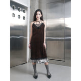 LEOPARD SLIP DRESS