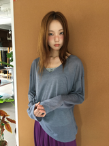 Cinnamon Summer V-neck Knit (6color)