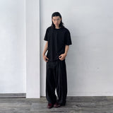 Oversized Pleated Trousers