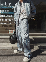 カイ ナイロングロッシーパイピングパンツ