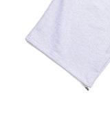 Star Lettering Patch Sweat Pants - White
