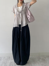 Kelly Layered Short Sleeve Blouse