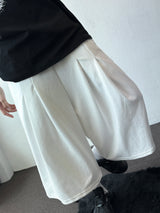 Barcode Star Dot Graphic Oversized Tee 3color