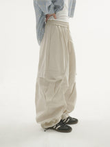Toni pintuck cargo pants -3C