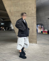 AE BACKWARD SHORTS_MELANGE GREY