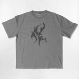 ビッグ N ノイズオーバーフィットピグメントTシャツ - 5COLOR