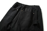 Carpenter Long Balloon Pants (Black)