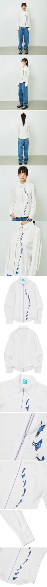  CEC GRAPHIC LOGO SWEATSHIRT(WHITE/NAPPING)
