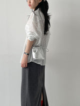 Flower Asa Over Fit Shirt