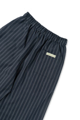 Stripe easy pants_navy
