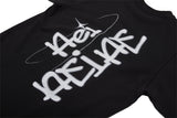 CHROME GRAPHICS T-SHIRTS [BLACK]