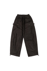 Pote Snap Denim Balloon Pants