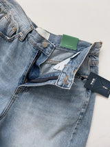 552 Cut-out Wide Denim Pants