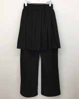 ティーンピーチプリーツスカートパンツ (2 Colors)