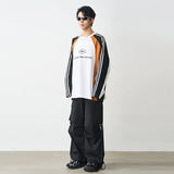 レトロストライプロゴジャージ