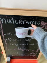 mini happy mug : sky blue