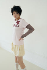 SKR 555 レイヤードトップ (PINK)