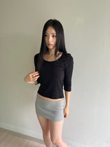 Soft Slim Tee(BK)