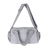 Dot button bag_grey