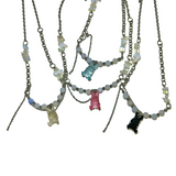 ベイビーバニーネックレス (4color)
