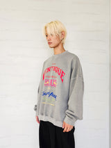 VENTIQUE ピグメントブラッドスウェットシャツ 2colors