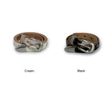 Ratton Crack Long Eyelet Leather Belt