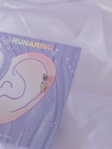 Full surgical steel mini fish piercing