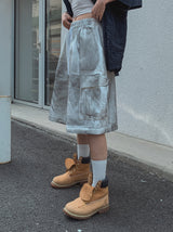 paint wide Big Cargo half pants