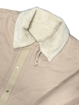 Buzz High Neck Wool Sheepskin Jacket (2color)