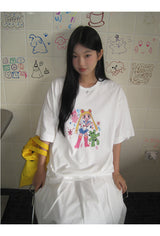 セーラーコットンオーバーフィットT