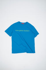 YWD ロゴTシャツ_ブルー
