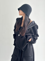 (SMALL-HEAD EFFECT!) EFFORTLESS CHIC KNIT FALL/WINTER BEANIE BUCKET HAT
