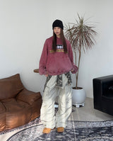 カルトオアシスウォッシュ加工フーディ