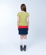 Basic slim top - OLIVE