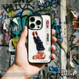 Hip Pixel B-Boy Epoxy Bumper iPhone Case