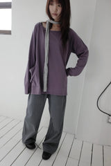 mute cotton pants (3c)