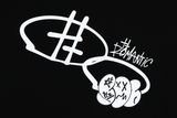 スクリブルシャイニングロングスリーブTシャツ