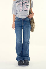 Ayase vintage flare denim pants