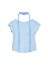 lace sc t (sky blue)