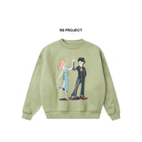 RS PROJECT ダンスウィズミークルーネックスウェット