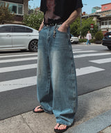 ヘイツバルーンワイドデニムパンツ