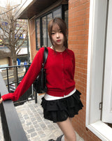 エキティアードカットキュロットミニスカート